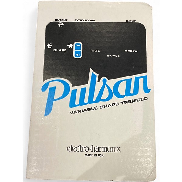 Used Electro Harmonix Pulsar Tremolo Effect Pedal