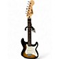Used Squier SHORT SCALE STRAT Sunburst Solid Body Electric Guitar thumbnail