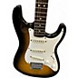 Used Squier SHORT SCALE STRAT Sunburst Solid Body Electric Guitar