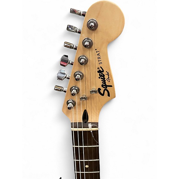 Used Squier SHORT SCALE STRAT Sunburst Solid Body Electric Guitar