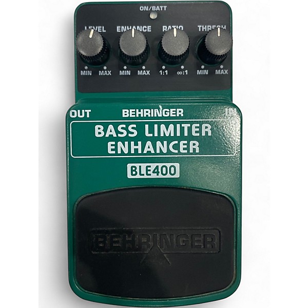 Used Behringer BLE400 Bass Limiter Enhancer Bass Effect Pedal