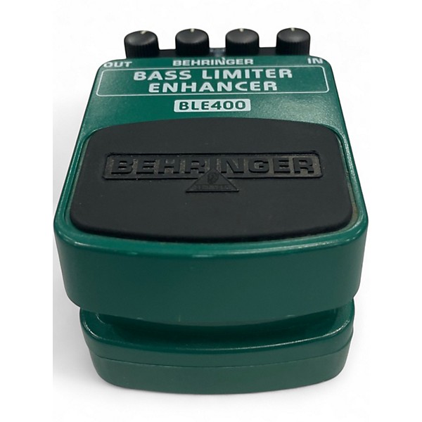 Used Behringer BLE400 Bass Limiter Enhancer Bass Effect Pedal