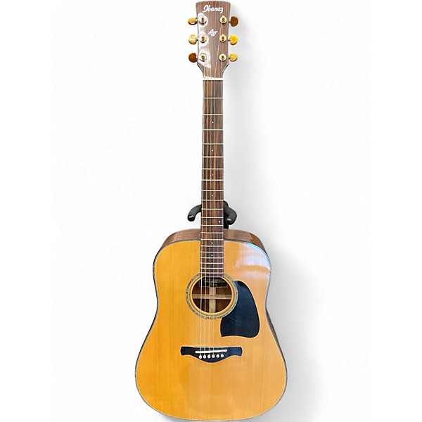 Used Ibanez AW300 Natural Acoustic Guitar