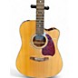 Used Ibanez pf5ce natural Acoustic Electric Guitar