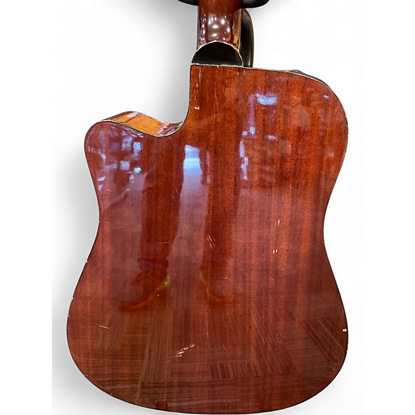 Used Ibanez pf5ce natural Acoustic Electric Guitar