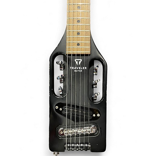 Used Traveler Guitar Ultra Light Black Electric Guitar