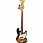 Used Fender Standard Fretless Jazz Bass 2 Color Sunburst Electric Bass Guitar thumbnail