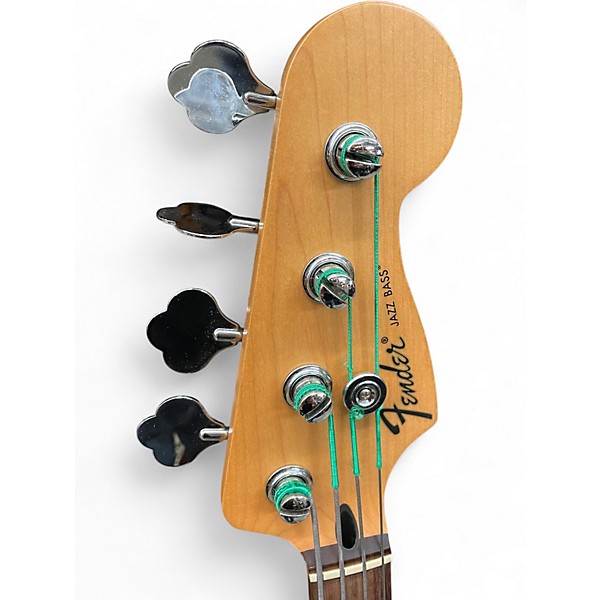 Used Fender Standard Fretless Jazz Bass 2 Color Sunburst Electric Bass Guitar