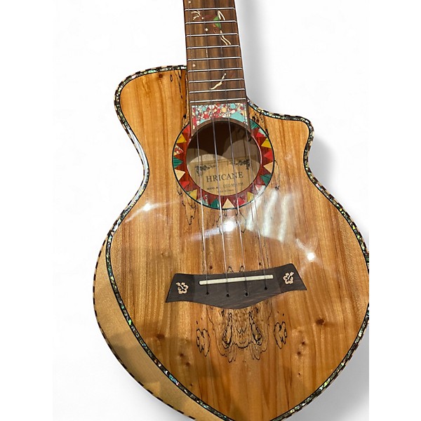 Used Hricane DECMQXM Natural Ukulele