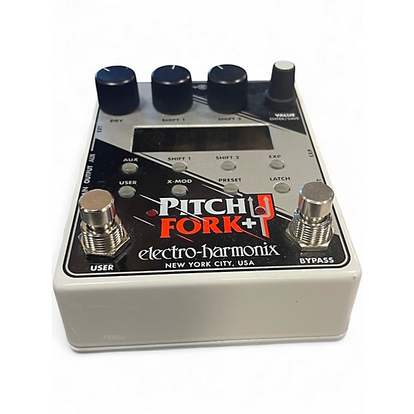 Used Electro-Harmonix Pitch Fork Polyphonic Pitch Shifting Effect Pedal