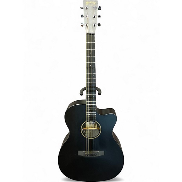 Used Martin CUSTOM X SERIES BLACK Acoustic Electric Guitar