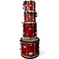 Used TAMA 4 Piece Rockstar RED NATURAL Drum Kit thumbnail