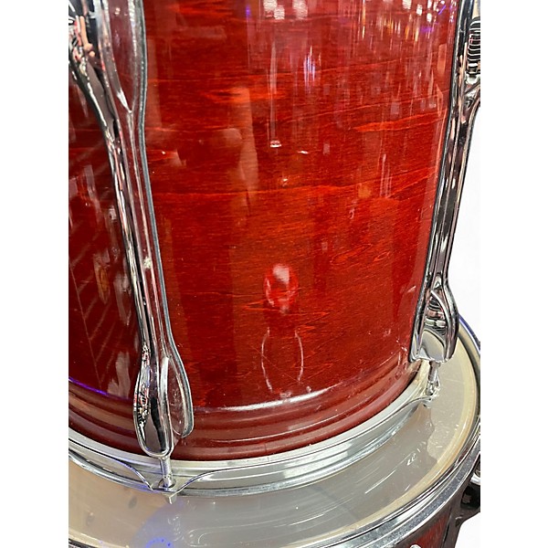 Used TAMA 4 Piece Rockstar RED NATURAL Drum Kit