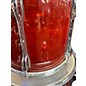 Used TAMA 4 Piece Rockstar RED NATURAL Drum Kit
