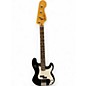 Used Fender Standard Precision Bass Black Electric Bass Guitar thumbnail