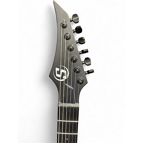 Used Solar Guitars TB4.61C Black Solid Body Electric Guitar