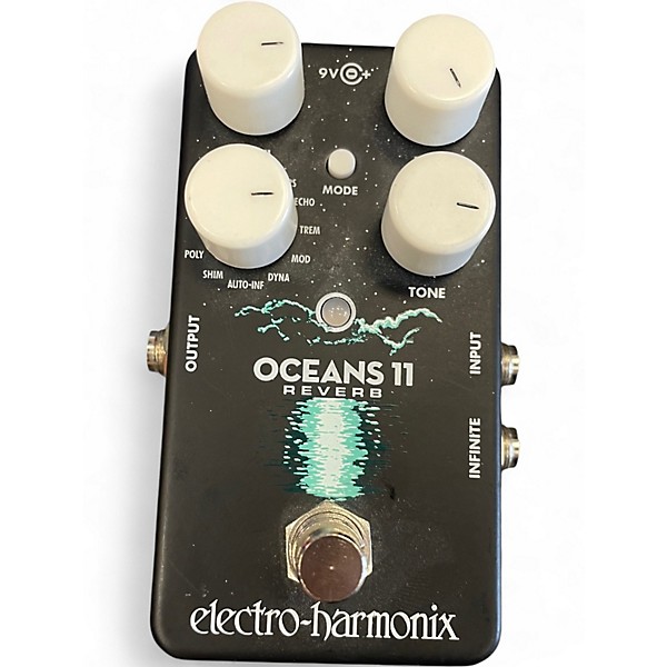 Used Electro-Harmonix Oceans 11 Reverb Effect Pedal