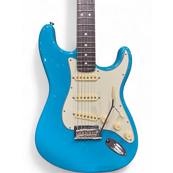 Used Fender American Professional II Stratocaster MIAMI BLUE Solid Body Electric Guitar