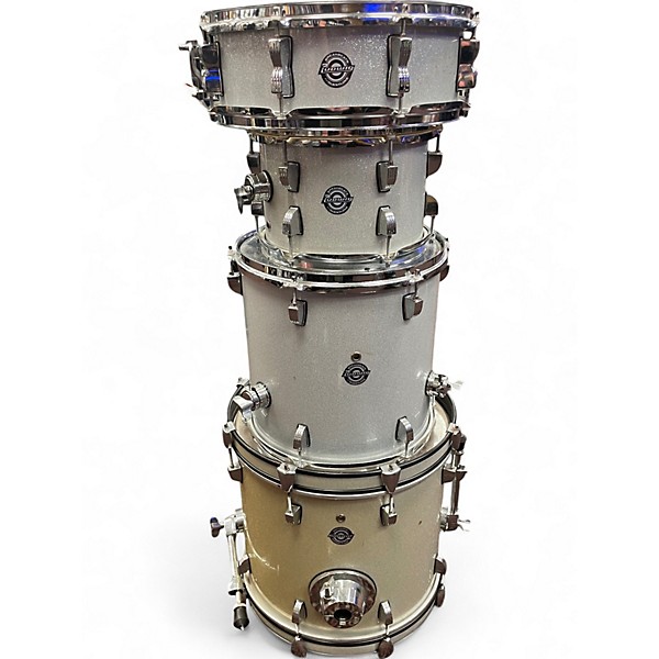Used Ludwig 4 Piece Breakbeats By Questlove White Drum Kit