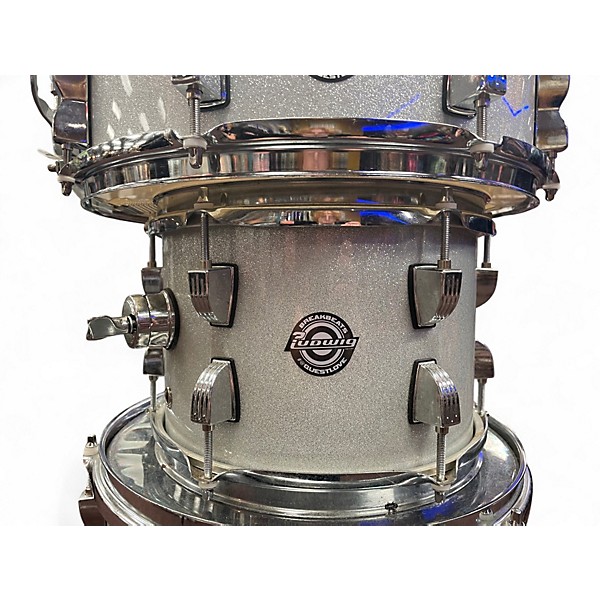 Used Ludwig 4 Piece Breakbeats By Questlove White Drum Kit