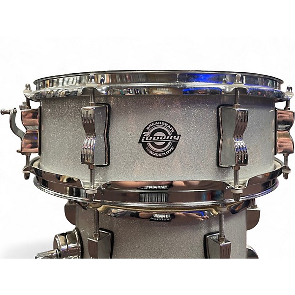 Used Ludwig 4 Piece Breakbeats By Questlove White Drum Kit