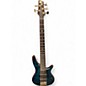 Used Ibanez sr2405w Emerald Green Electric Bass Guitar thumbnail
