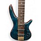 Used Ibanez sr2405w Emerald Green Electric Bass Guitar