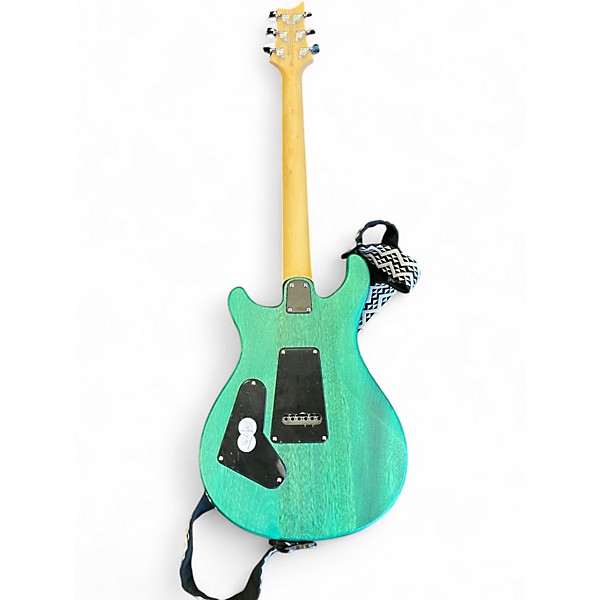 Used PRS SE CE 24 TRANS TEAL Solid Body Electric Guitar