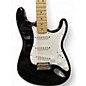 Used Fender Standard Stratocaster Black Solid Body Electric Guitar