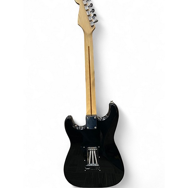 Used Fender Standard Stratocaster Black Solid Body Electric Guitar