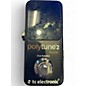 Used TC Helicon Polytune 2 Noir Effect Pedal