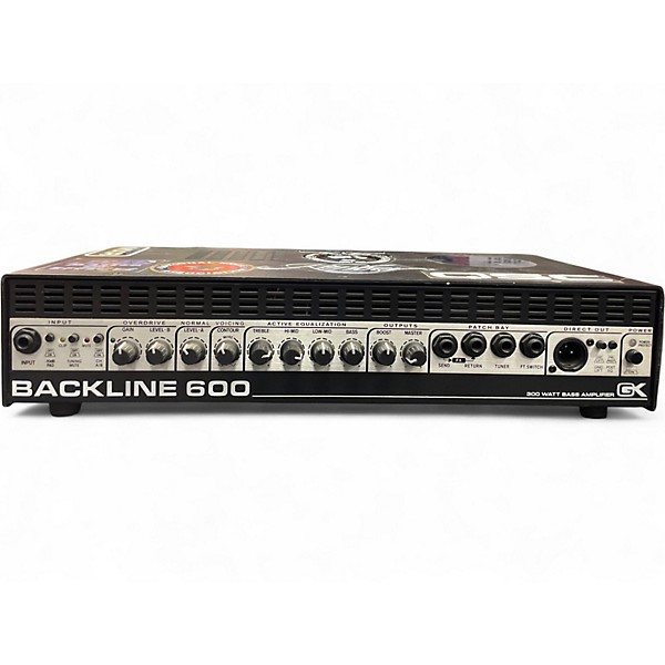 Used Gallien-Krueger BACKLINE 600 Bass Amp Head