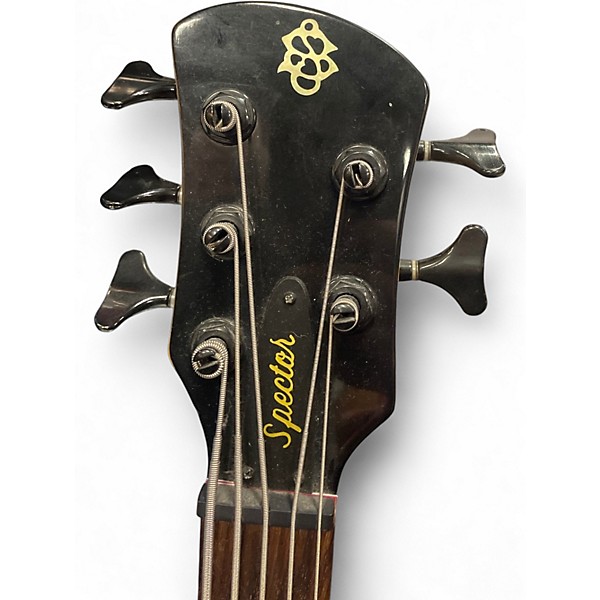 Used Spector NS ETHOS HP5 Spalted Maple Electric Bass Guitar
