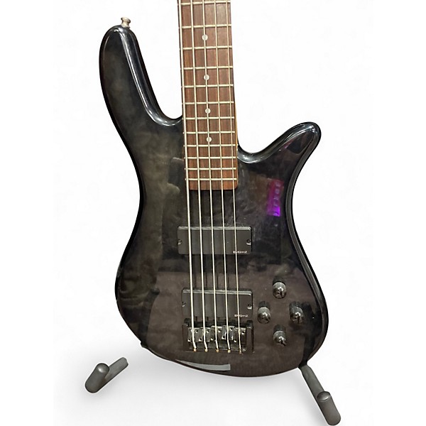 Used Spector NS ETHOS HP5 Spalted Maple Electric Bass Guitar