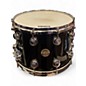 Used DW 14X10 Collector's Series Maple Snare Black and Silver Drum thumbnail