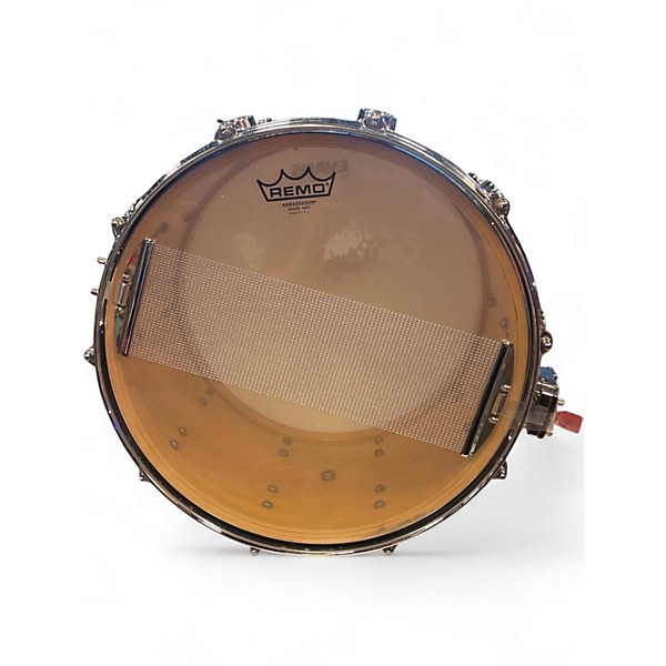 Used DW 14X10 Collector's Series Maple Snare Black and Silver Drum