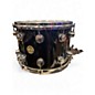 Used DW 14X10 Collector's Series Maple Snare Black and Silver Drum