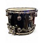 Used DW 14X10 Collector's Series Maple Snare Black and Silver Drum