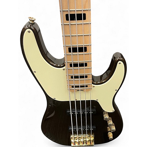 Used Jackson Adam Blackstone 5 String Mystic Aztec Gold Electric Bass Guitar