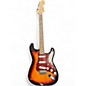 Used Squier Standard Stratocaster 3 Color Sunburst Solid Body Electric Guitar thumbnail