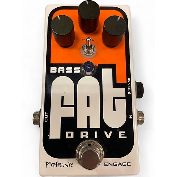 Used Pigtronix Bass Fat Drive Bass Effect Pedal