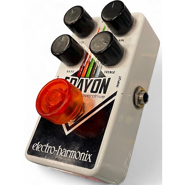 Used Electro-Harmonix Crayon Full Range Overdrive Effect Pedal