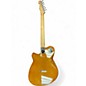 Used Reverend CHARGER Black and Gold Solid Body Electric Guitar