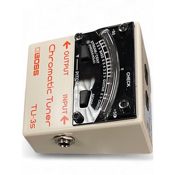 Used Boss TU-3s Tuner Pedal