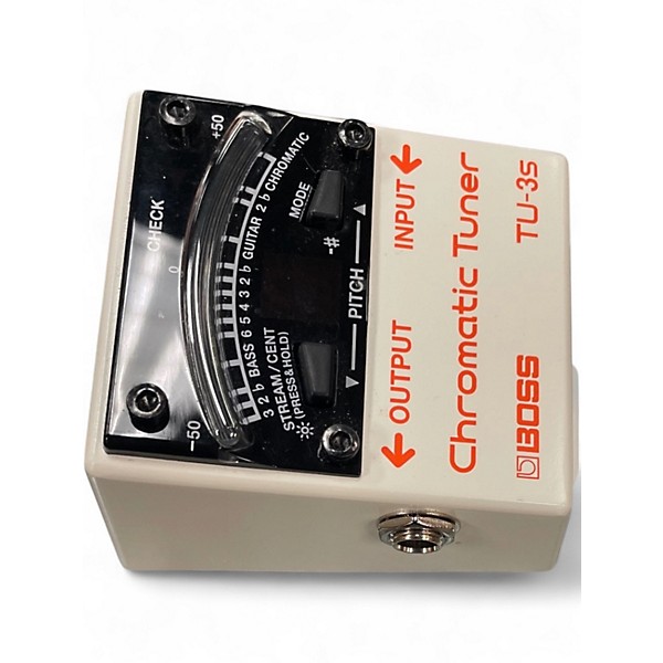 Used Boss TU-3s Tuner Pedal