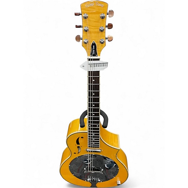 Used Gold Tone Mojo Gold Resonator Guitar