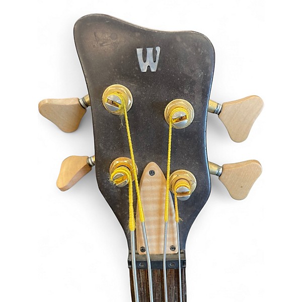 Used Warwick FNA Jazzman 4 String Amber Electric Bass Guitar