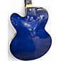 Used Ibanez AFS75T Artcore Bigsby Trans Blue Hollow Body Electric Guitar
