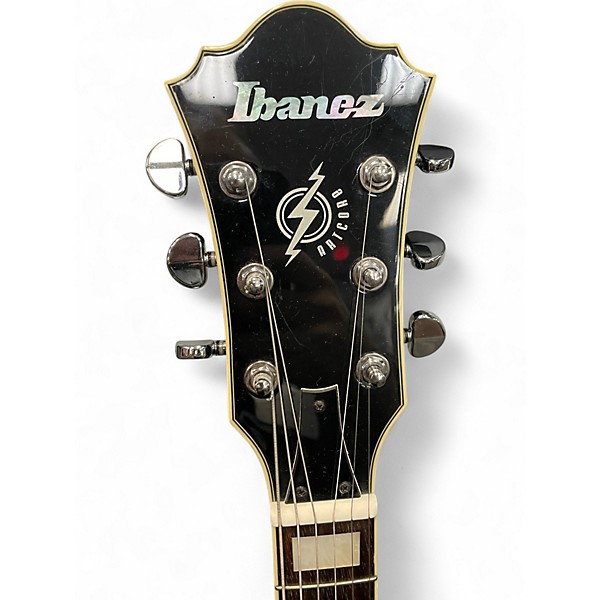 Used Ibanez AFS75T Artcore Bigsby Trans Blue Hollow Body Electric Guitar