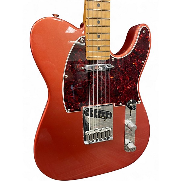 Used Fender Player Plus Telecaster AGED CANDY APPLE RED Solid Body Electric Guitar